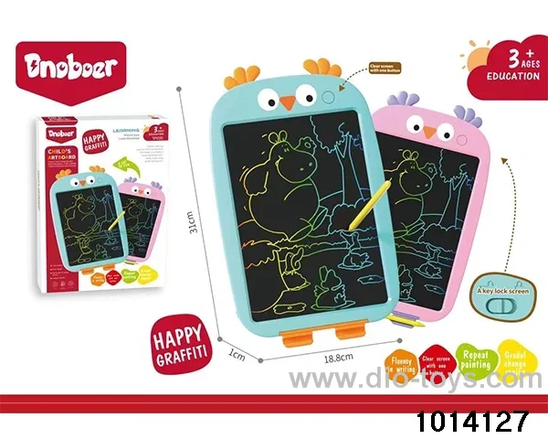 Color LCD writing pad in color box