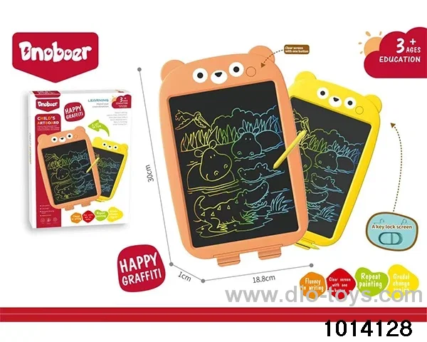 Color LCD writing pad in color box