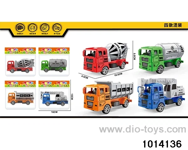 Sliding truck in opp bag