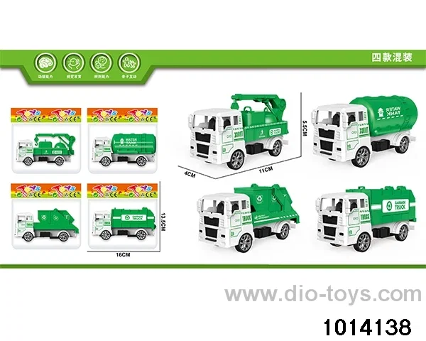 Sliding truck in opp bag