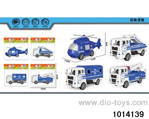 Sliding truck in opp bag