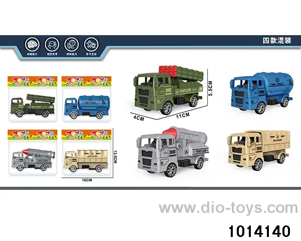 Sliding truck in opp bag