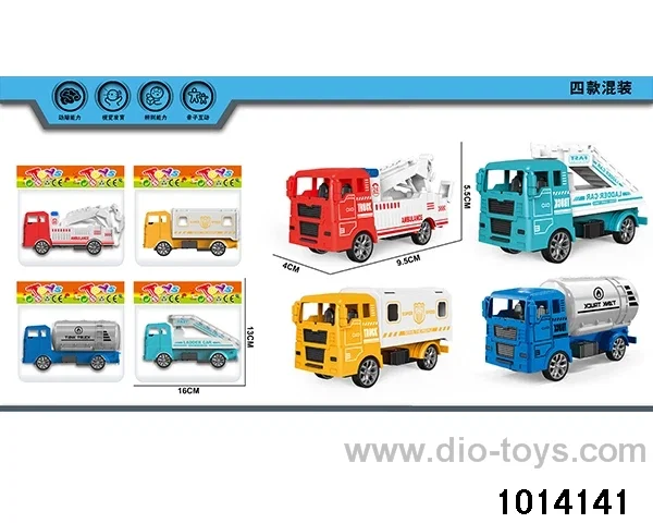 Sliding truck in opp bag