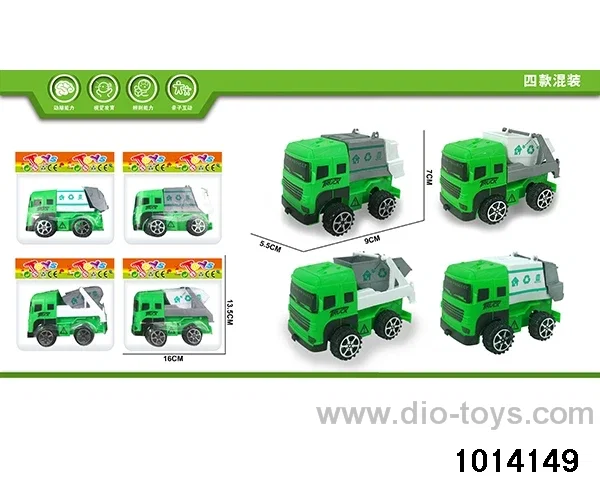 Sliding truck in opp bag