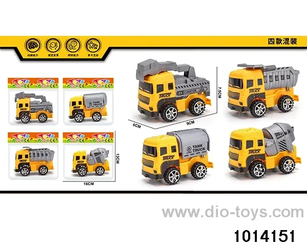 Sliding truck in opp bag