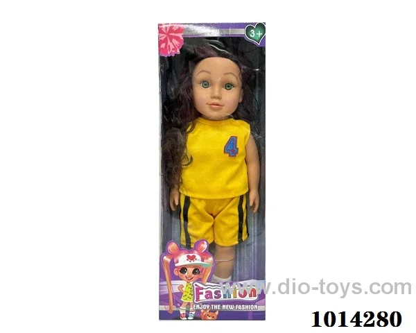 18-inch doll in Window box