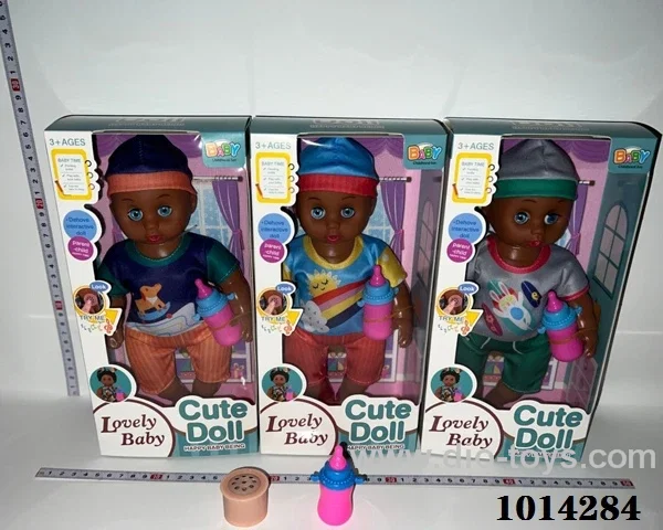 12 inch doll with music 3color mixed loading  in Window box