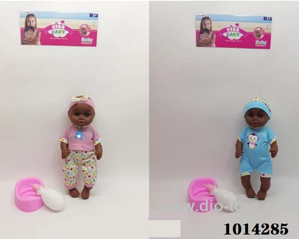 14 inch drink water doll with IC include battery in PP bag with header
