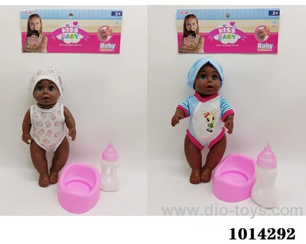 12 inch drink water doll with IC include battery in PP bag with header