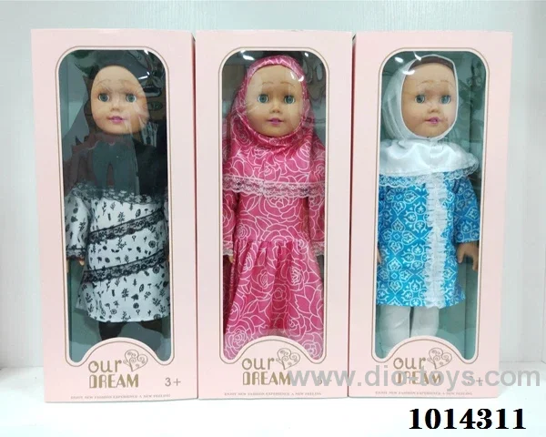 18inch doll set 3sets mixed loading in Window box