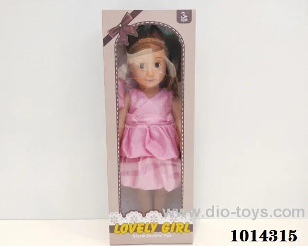 18 inch USA doll in Window box