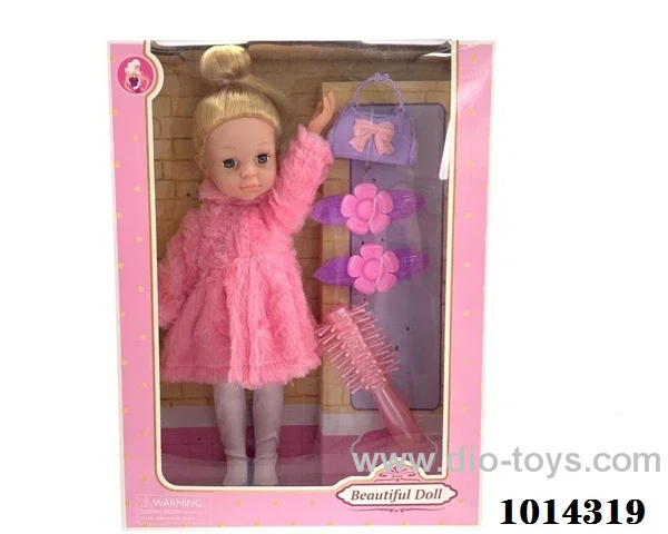 14 inch USA doll set in Window box