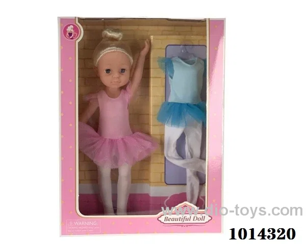 14 inch USA doll set in Window box