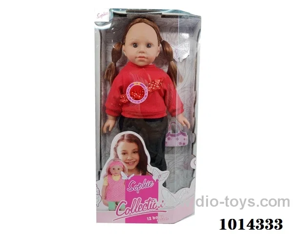 18 inch doll with 12-sound &music in Color box