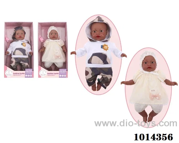 14 inch doll with 12-sound IC 2sets mixed loading in Display box