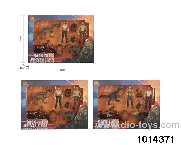 Simulation model toy set in window box