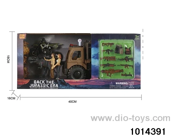 Simulation model toy set in display box