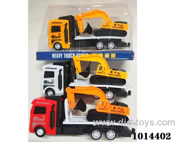Inertial engineering vehicle 3color mixed loading in PVC cover