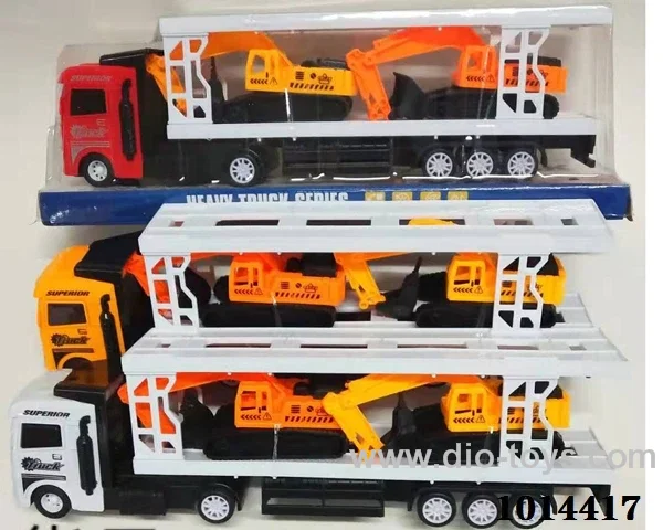 Inertial engineering vehicle 3color mixed loading in PVC cover