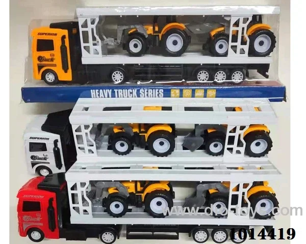 Inertial engineering vehicle 3color mixed loading in PVC cover