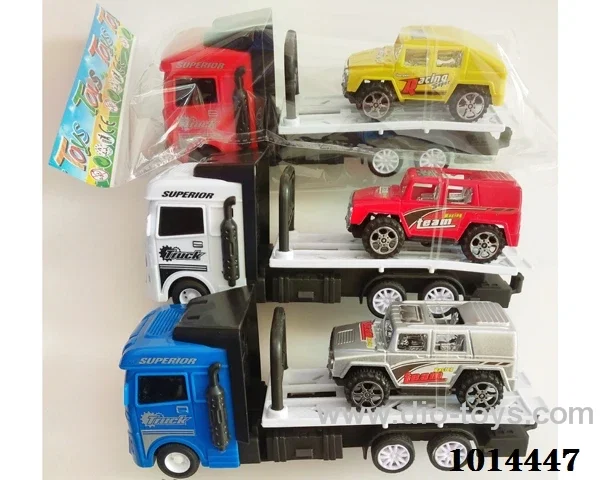 Inertial engineering vehicle 3color mixed loading  in Opp bag