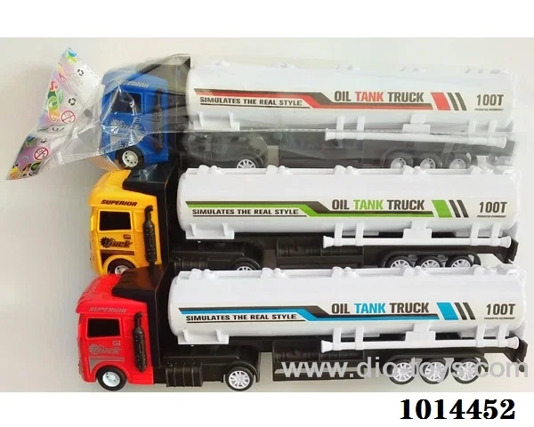 Inertial car 3 color mixed loading  in Opp bag