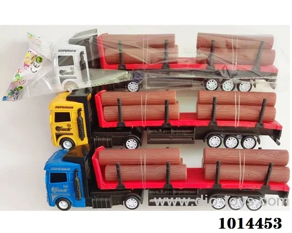 Inertial car 3 color mixed loading  in Opp bag