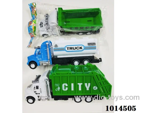 Inertial car 3 sets  mixed loading in Opp bag