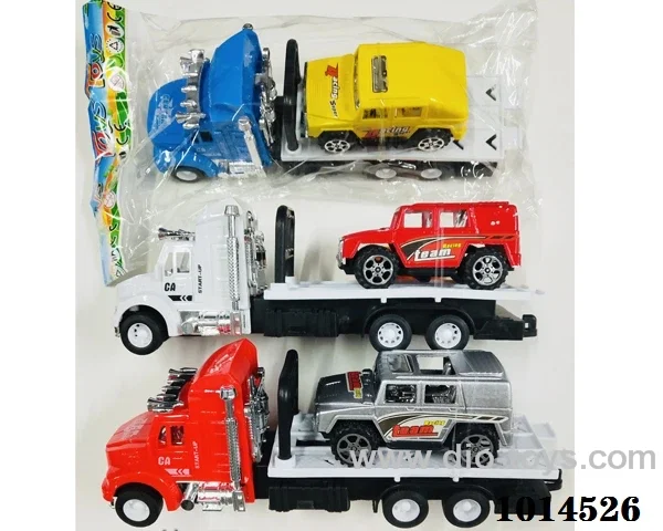 Inertial car 3 color  mixed loading in Opp bag