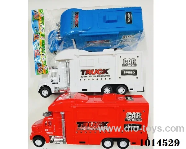 Inertial car 3 color  mixed loading in Opp bag
