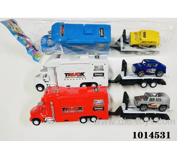 Inertial car 3 color  mixed loading in Opp bag
