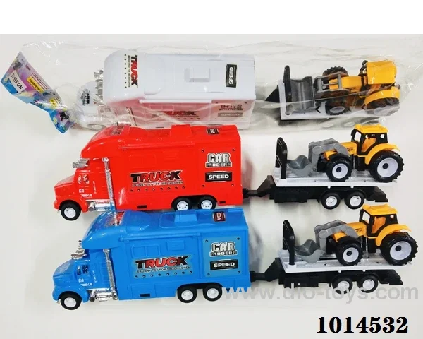 Inertial car 3 color  mixed loading in Opp bag