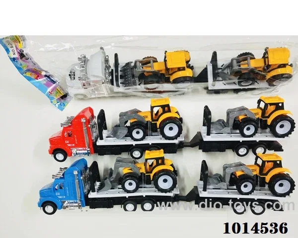 Inertial car 3 color  mixed loading in Opp bag