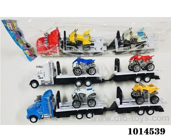 Inertial car 3 color  mixed loading in Opp bag