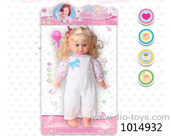 16 inch doll in PVC bag
