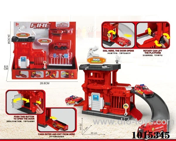 parking lot in Display box