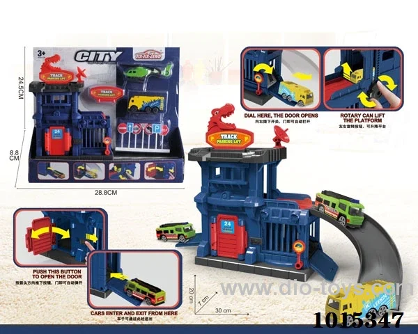 parking lot in Display box