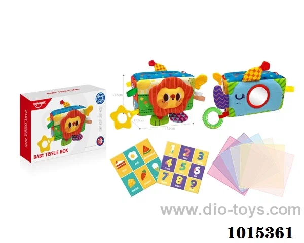 Puzzle Tissue Box in Color box