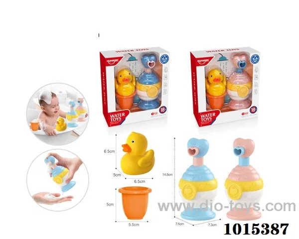 play water toys in Window box