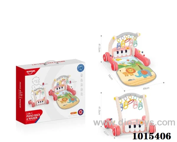 2 IN 1 Electronic organ with light&music in Color box