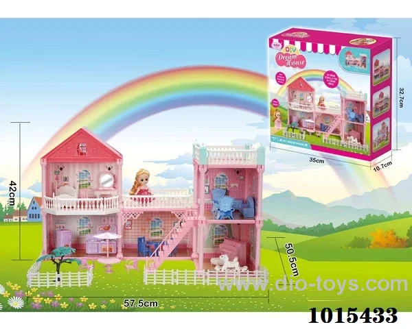 dream house set in Color box