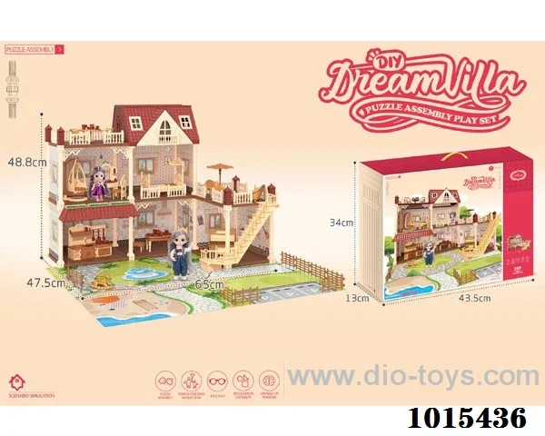 dream house set in  Hand box