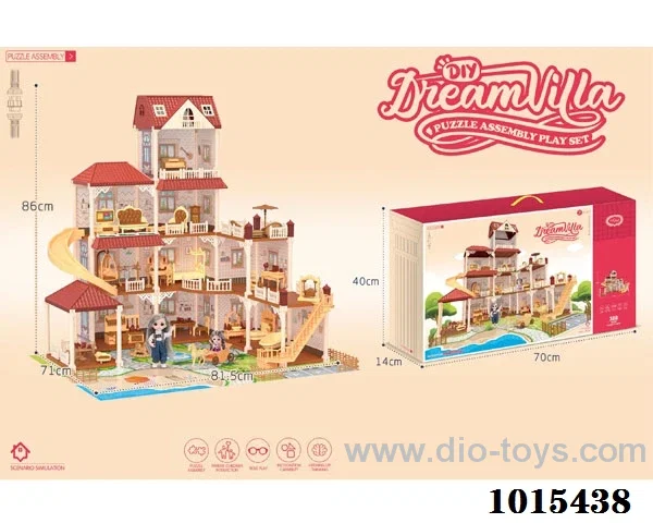 dream house set in  Hand box