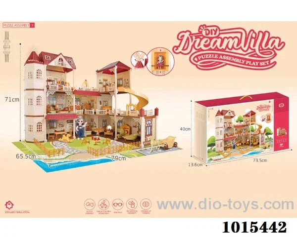 dream house set in  Hand box