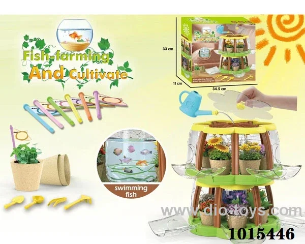 Sun planting hut  in Color box