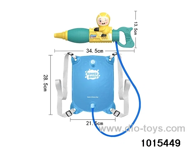 Water cannon in opp bag