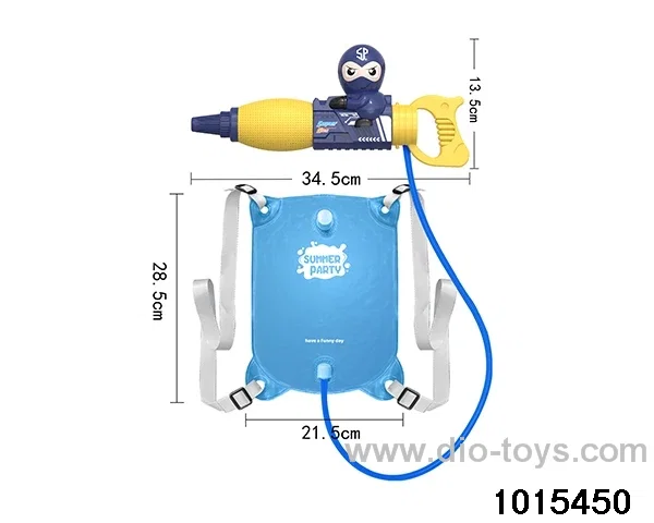 Water cannon in opp bag
