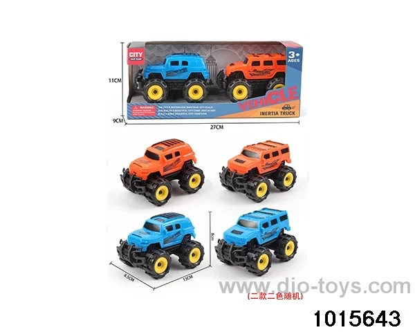Inertia beach car in 2pcs window box