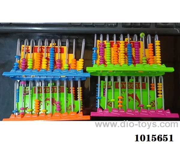 20pcs abacus 4color mixed loading in display box