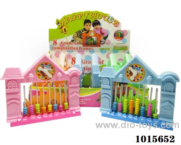 12pcs abacus 4color mixed loading in display box